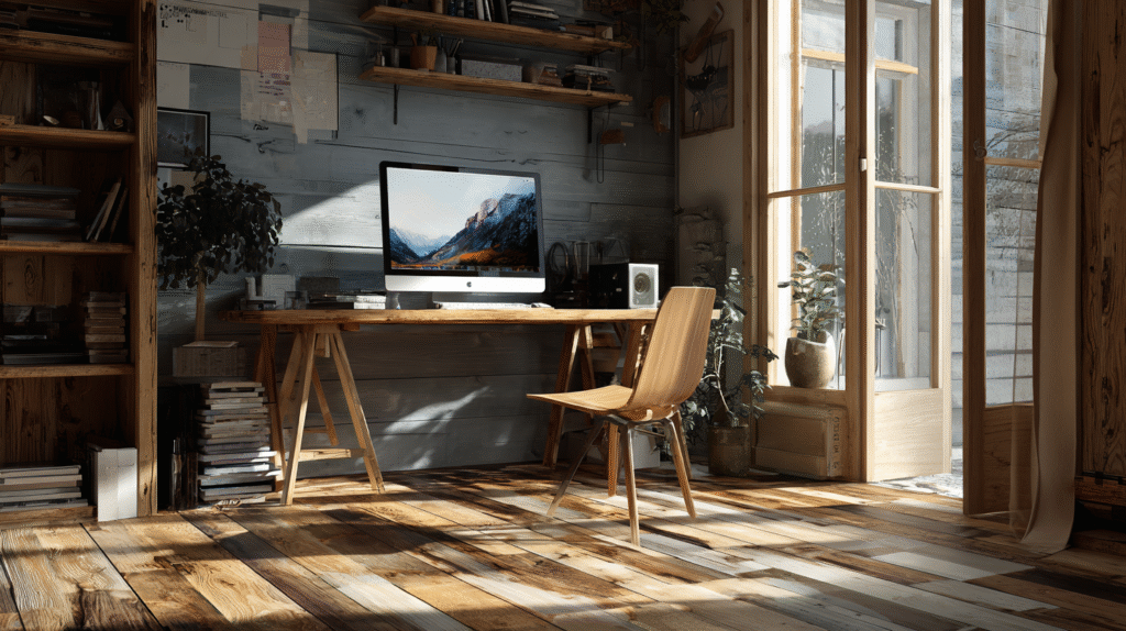 Pisos Laminados que Imitam Materiais Naturais: Madeira, Pedra e Cimento